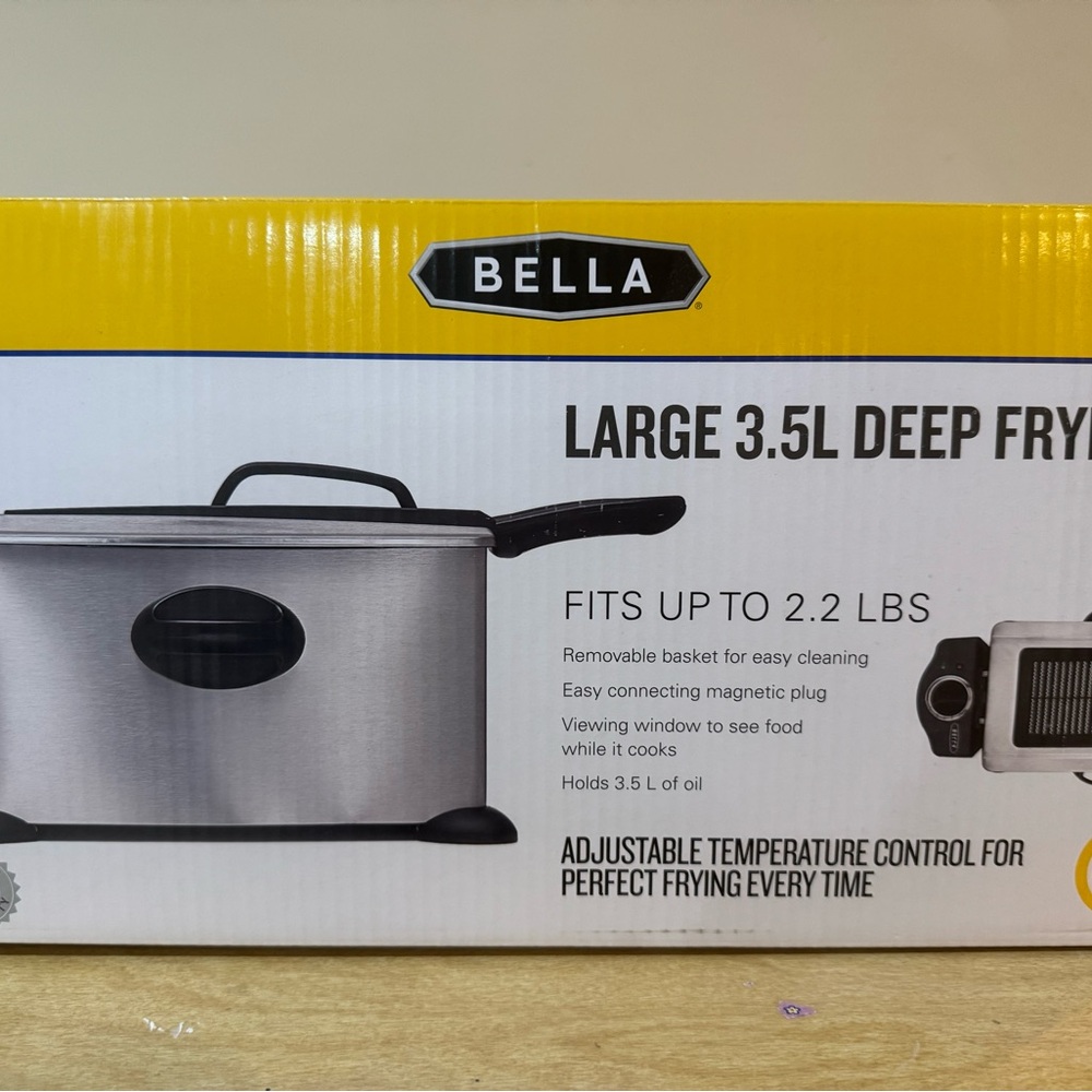 Bella Large 3.5L Deep Fryer